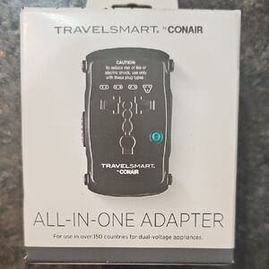 Conair TravelSmart All-in-One Adapter - Black